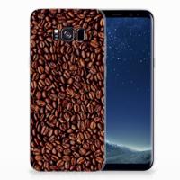 Samsung Galaxy S8 Plus | Siliconen Case | Koffiebonen
