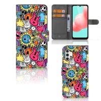 Samsung Galaxy A32 5G | Wallet Case | met Pasjes | Punk Rock