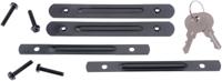 CONTEC bagagedrager-box "lock case" ct rack box lock case black