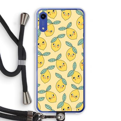 Citroenen: Honor Play 8A Transparant Hoesje met koord