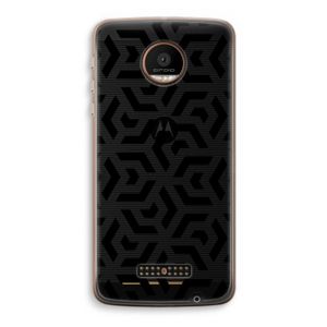 Crazy pattern: Motorola Moto Z Force Transparant Hoesje