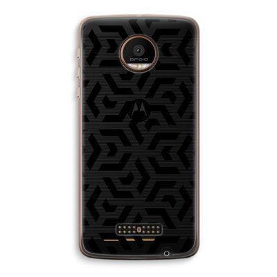 Crazy pattern: Motorola Moto Z Force Transparant Hoesje