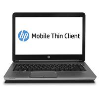 HP mt41 Mobile Thin Client Mobiele thin client 35,6 cm (14") AMD A4 8 GB DDR3L-SDRAM 16 GB SSD Windows Embedded Standard 7E Zilver