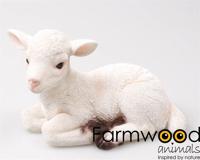 Lam lig wit m 19,5x11x12,5 cm Imhof Stevens - Sid
