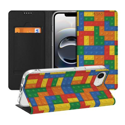 Apple iPhone 16e | Hoesje met Magneet | Blokken