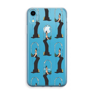 Pop Some Kim: iPhone XR Transparant Hoesje