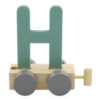JeP kids houten treinletter H-offwhite