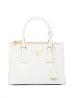 Prada petit sac cabas Galleria en cuir - Blanc