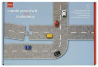 HEMA Autoweg Puzzel Vilt - 27 Stukjes - thumbnail