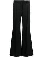 Acne Studios pantalon évasé à taille mi-haute - Noir - thumbnail