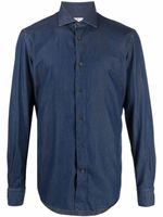 ETRO chemise en jean - Bleu - thumbnail