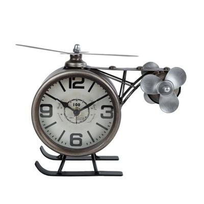 Klok Helikopter Messing