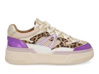 DWRS label Walton leopard sand purple Multi maat 39