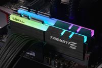 G.Skill 16 GB DDR4-3200 Kit werkgeheugen F4-3200C16D-16GTZR, Trident Z RGB, XMP - thumbnail