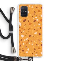 Terrazzo N°24: Samsung Galaxy A71 Transparant Hoesje met koord