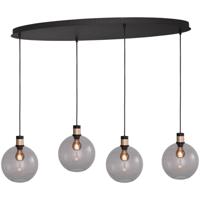 Masterlight HanglampLazise 2 4x Ø 20cm goud met zwart - 2944-05-02-100-40420