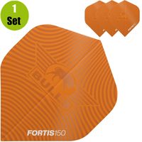 Bulls Fortis 150 Dartflights - Oranje - thumbnail