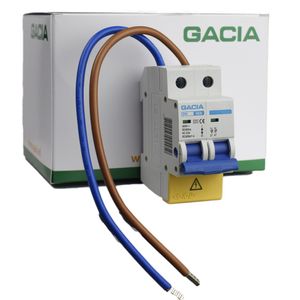GACIA uitbreidingset HS 2p/40A hoofdschakelaar inclusief bedrading