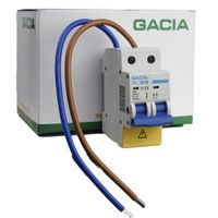 GACIA uitbreidingset HS 2p/40A hoofdschakelaar inclusief bedrading