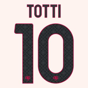 Totti 10 (Officiële AS Roma Away Bedrukking 2023-2024)