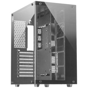 Inter-Tech C-701 Panorama Full Tower PC-behuizing Zwart