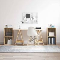 Tv-meubelset 2 pcs Artisan Eiken Bewerkt hout