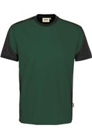 HAKRO 290 Comfort Fit T-Shirt ronde hals spar/antraciet, Effen - thumbnail