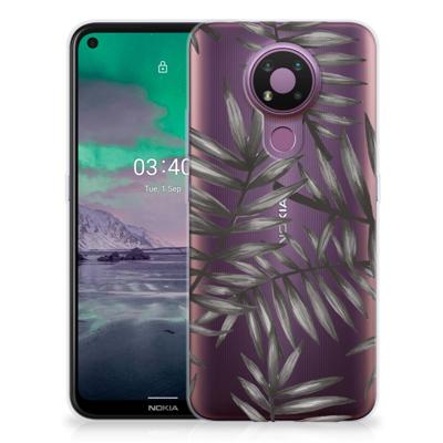 Nokia 3.4 | TPU Case | Leaves Grey Nokia 3.4 | TPU Case | Leaves Grey
