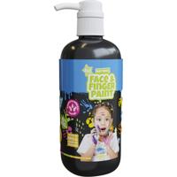 Boti Natural face & fingerpaint fles met pompje - zwart, 1l