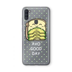 Avo Good Day: Samsung Galaxy A11 Transparant Hoesje