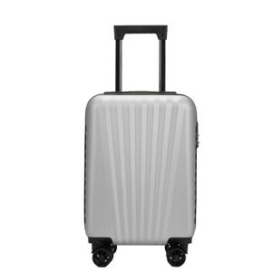 Handbagage Koffer met Spinner Wielen - Milan Zilver 18 inch