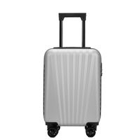 Handbagage Koffer met Spinner Wielen - Milan Zilver 18 inch - thumbnail