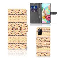 Samsung Galaxy A71 | Telefoon Hoesje | Aztec Yellow