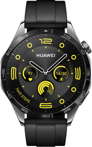 Huawei WATCH GT 4 3,63 cm (1.43") AMOLED 46 mm Digitaal 466 x 466 Pixels Zwart Wifi GPS