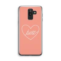 Best heart: Samsung Galaxy J8 (2018) Transparant Hoesje - thumbnail