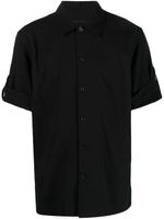 Helmut Lang chemise boutonnée à manches courtes - Noir