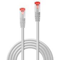 LINDY 47708 RJ45 Netwerkkabel, patchkabel CAT 6 S/FTP 10.00 m Grijs Snagless 1 stuk(s) - thumbnail