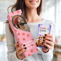 Gepersonaliseerd noten cadeaupakket
