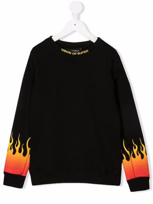 Vision Of Super Kids sweat à logo - Noir