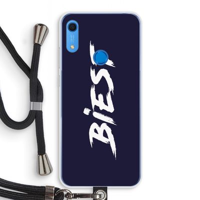 Biest: Huawei Y6s Transparant Hoesje met koord