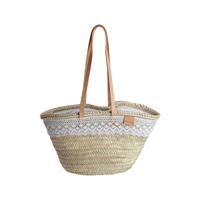 Dames handtas EDM Nova 48,5 x 29,5 cm Palmblad Kant