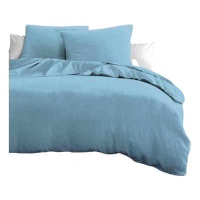 Dekbedovertrek set HOME LINGE PASSION Hemelsblauw Bed van 200 3 Onderdelen