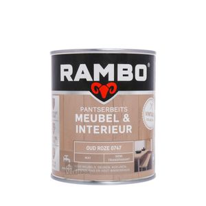 Rambo Pantserbeits Meubel & Interieur Mat 750 ml - Oud Roze