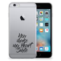 Apple iPhone 6 | 6s | Siliconen hoesje | met naam Heart Smile