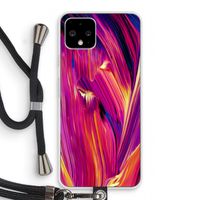 Phoenix: Pixel 4 Transparant Hoesje met koord