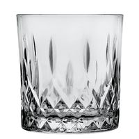 Clayre & Eef Waterglas 280 ml Grijs Glas Drinkbeker Grijs Drinkbeker