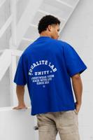 Equalité Lucius Boxy T-Shirt Heren Blauw - Maat S - Kleur: Blauw | Soccerfanshop