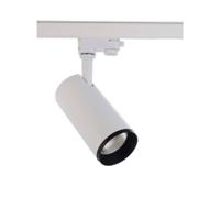 Deko Light Lucea 20 707120 230V-railsysteem lamp LED vast ingebouwd 20 W LED Energielabel: F (A - G) Verkeerswit (RAL 9016)