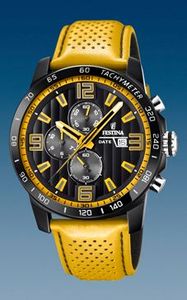 Horlogeband Festina F20339-3 Leder Geel 23mm