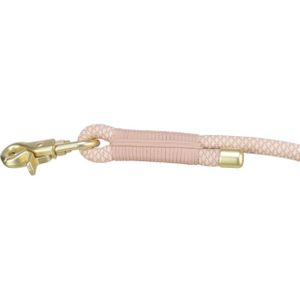 TRIXIE SOFT ROPE HONDENRIEM VERSTELBAAR ROZE / LICHT ROZE 200X1 CM